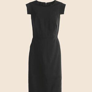 J. Crew Resume Dress Black